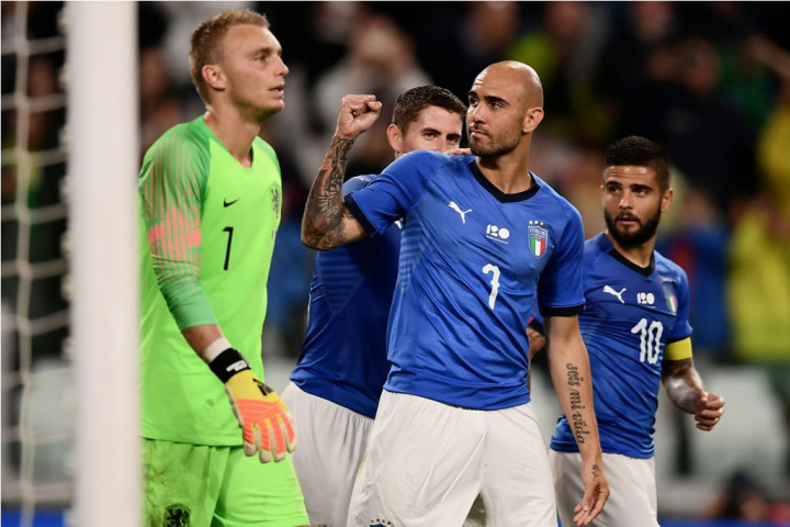 Simone Zaza Emosional Cetak Gol untuk Italia