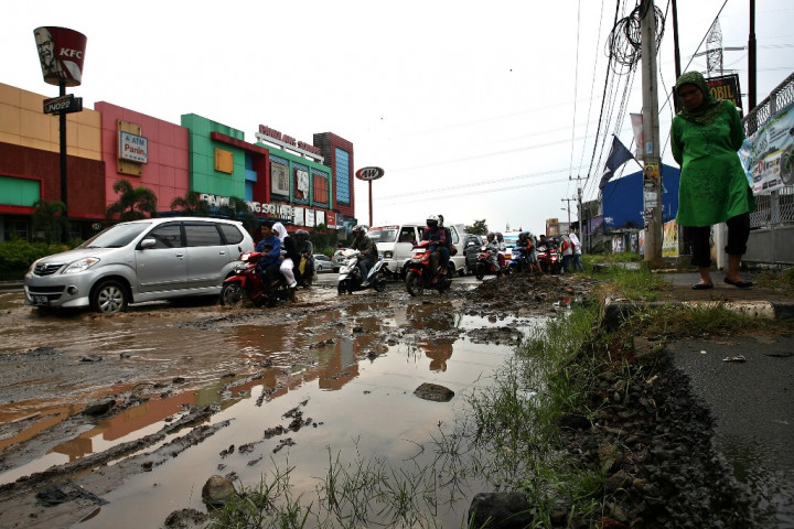 Polres Tangsel Minta Proyek di Jalur Mudik Segera Diselesaikan