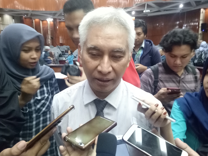 Rektor Universitas Brawijaya Prof Dr Ir Muhammad Bisri. Medcom.id/Daviq Umar Al Faruq