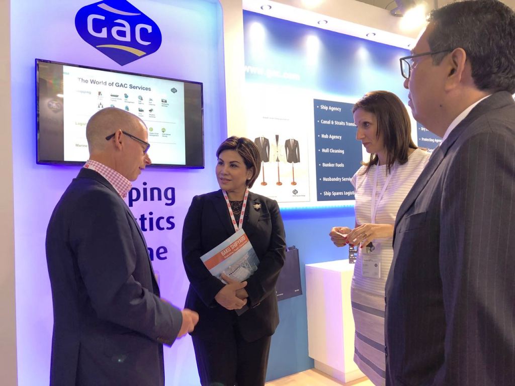 Ketua Umum DPP INSA Carmelita Hartoto saat berpartisipasi pada pameran perkapalan internasional Posidonia 2018. (FOTO: dok INSA)