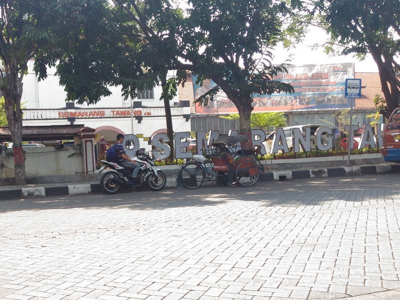 Situasi Stasiun Semarang Tawang. Medcom.id/Mustholih