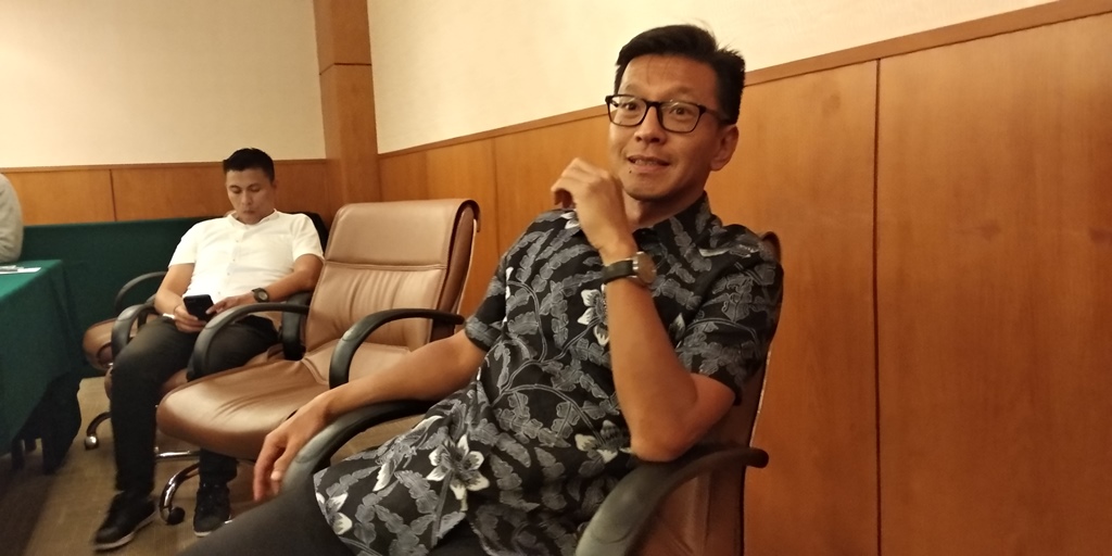 Direktur PT Persib Bandung Bermartabat Teddy Tjahjono. (Foto: medcom.id/Rendy Renuki)