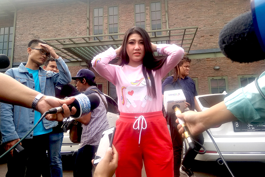 Via Vallen. (Foto: Medcom.id/Cecylia Rura)