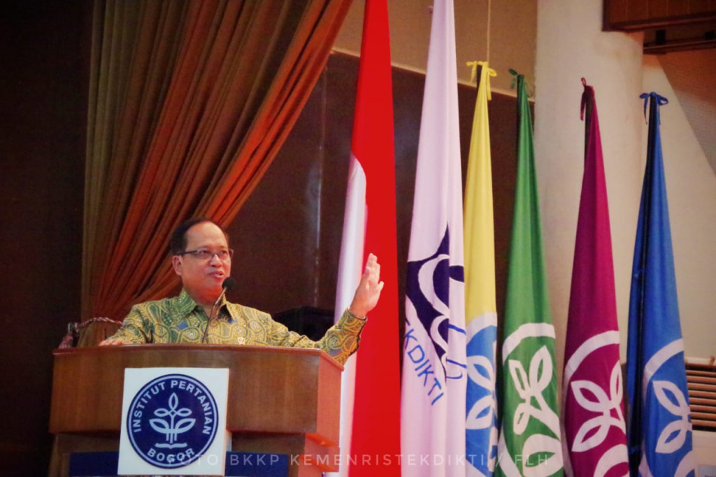 Menteri Riset, Teknologi, dan Pendidikan Tinggi (Menristekdikti), Mohamad Nasir.  Foto: Humas Kemenristekdikti/Fatimah Larasati Harahap
