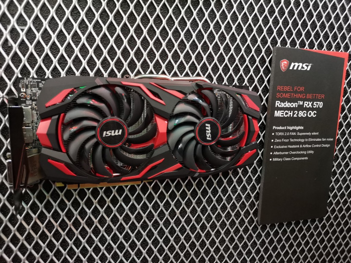 MSI Bawa Dua VGA Radeon MECH 2 ke Computex 2018