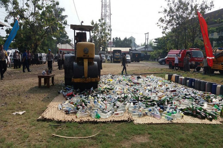 Ribuan Petasan di Jepara Dimusnahkan