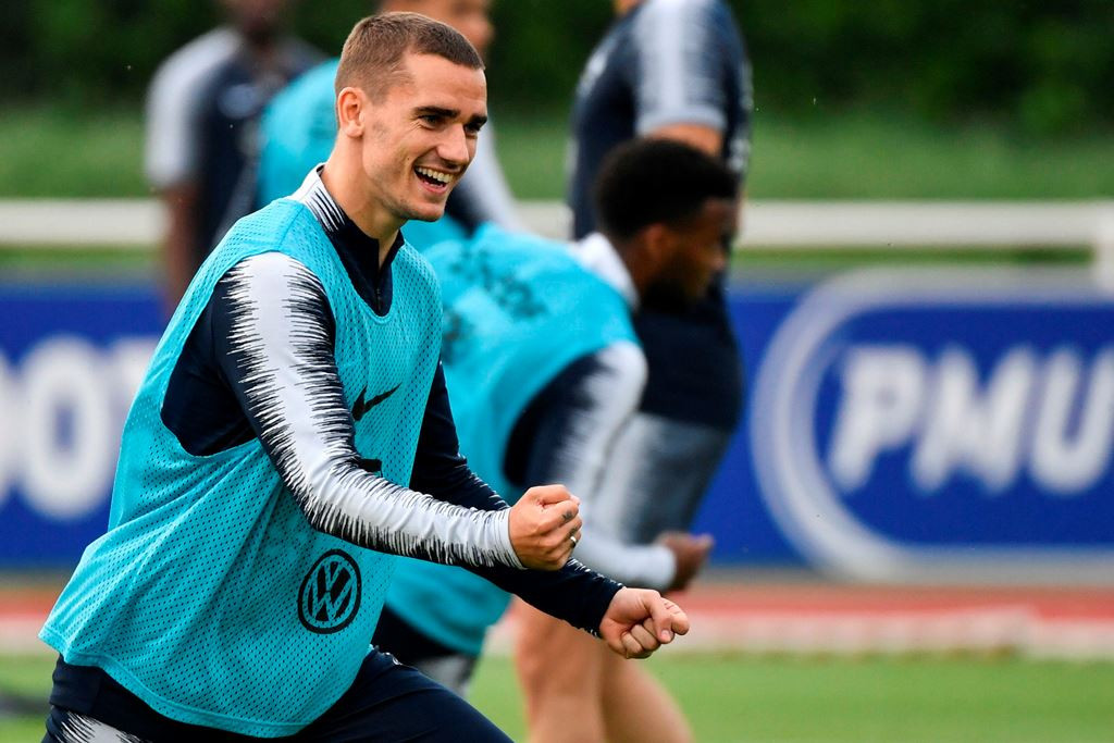 Striker Atletico Madrid Antoine Griezmann (Foto:  AFP PHOTO / GERARD JULIEN)