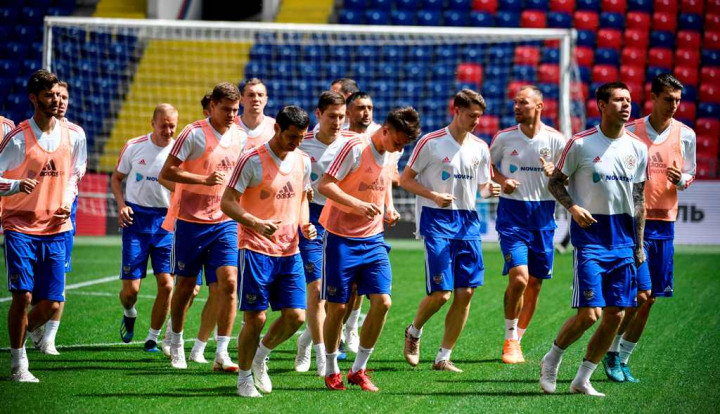 Rusia, Tuan Rumah dengan Ranking FIFA Terendah