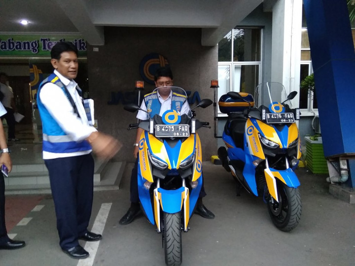 Jasa Marga Pakai Kancil untuk Pantau <i>Contra Flow</i>