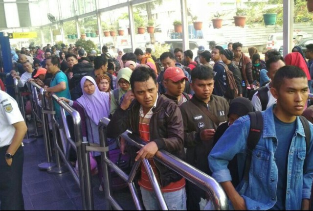 H-7 Lebaran, Stasiun Senen Berangkatkan 24 Ribu Penumpang