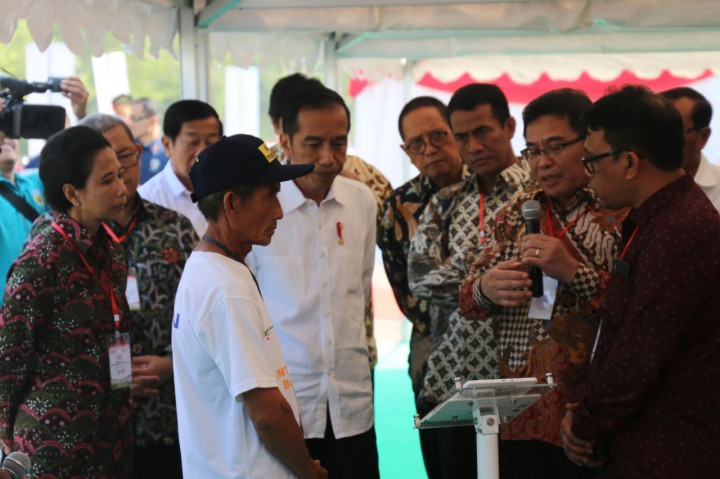 Presiden Resmikan Kewirausahaan dan Digitalisasi Pertanian di Kabupaten Indramayu