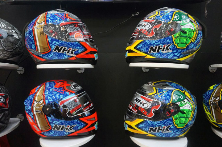 Replika Helm Pembalap MotoGP Banyak Ditunggu