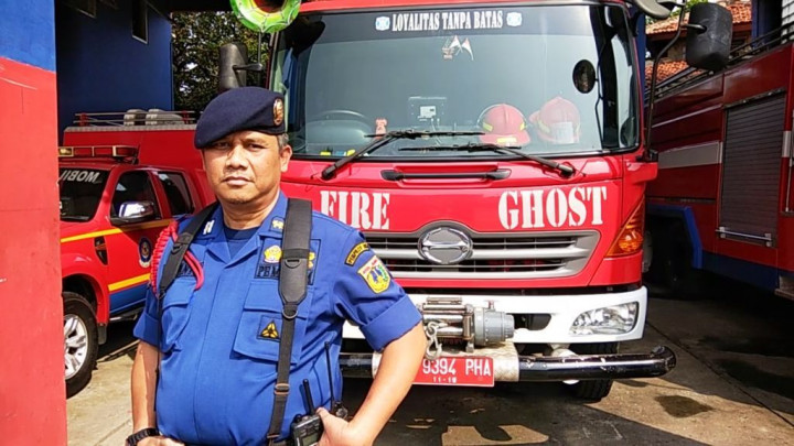 Damkar Tetap Berjaga Selama Cuti Lebaran