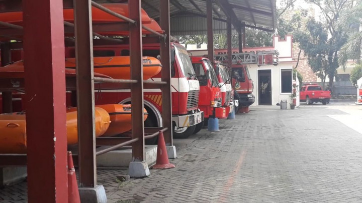 Lebaran tak Membuat Damkar Tangerang Lengah