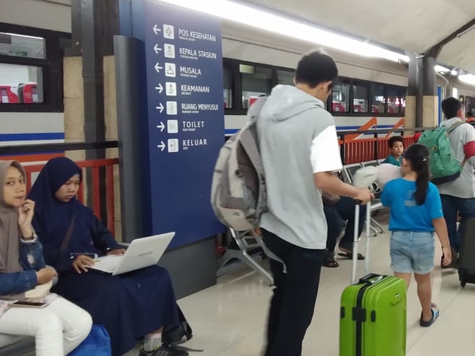 Pemudik Kereta Api di Malang Meningkat Ketimbang 2017