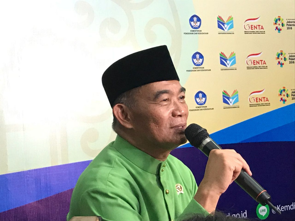 Menteri Pendidikan dan Kebudayaan, Muhadjir Effendy, Medcom.id/Intan Yunelia. 