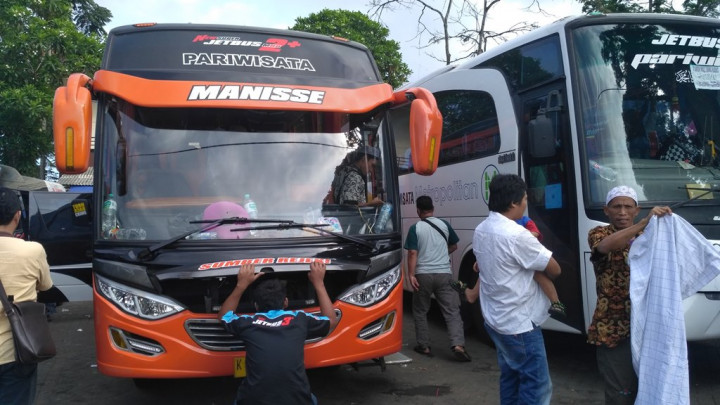 Mudik Lancar Meringankan Beban Sopir Bus
