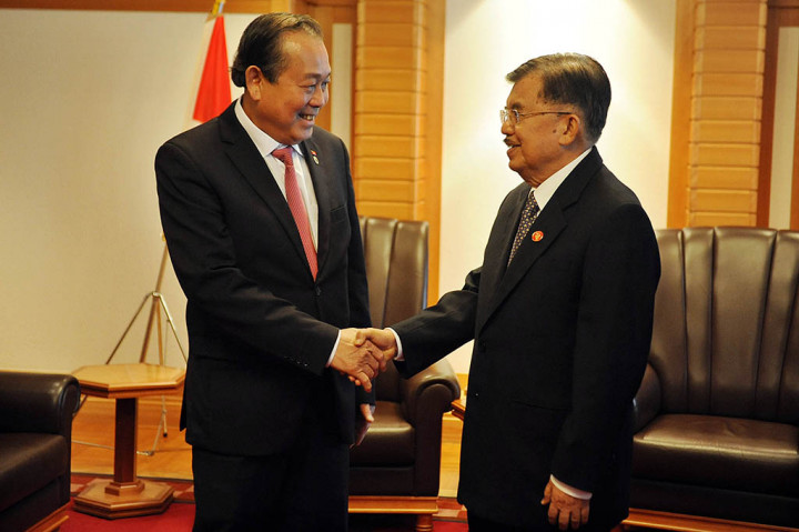 JK Bertemu Deputi PM Vietnam Bahas Tenaga Kerja