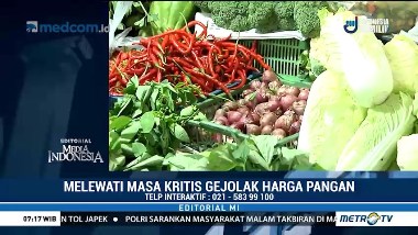 Melewati Masa Kritis Gejolak Harga Pangan