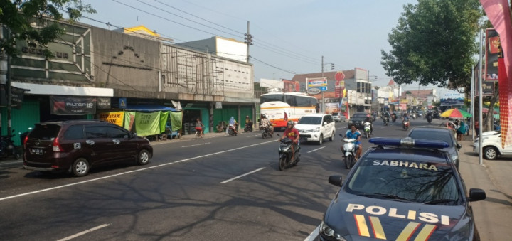Pemudik Motor Dominasi Jalur Nasional Surabaya-Madiun