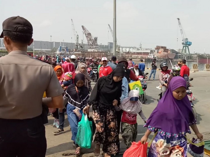 2 Ribu Pemudik Melaut dari Pelabuhan Tanjung Priok