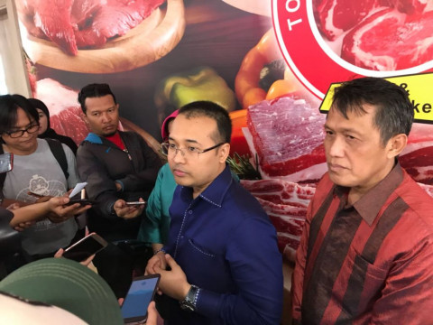 Direktur Utama PT Suri Nusantara Jaya Dimas Wibowo. (FOTO: