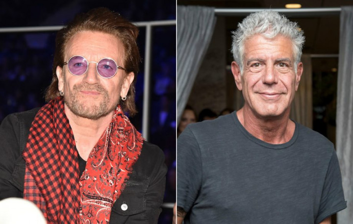 U2 Bawakan Lagu Penghormatan Mengenang Anthony Bourdain