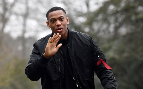 Anthony Martial. (AFP PHOTO / FRANCK FIFE)