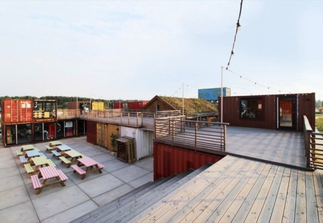 Keren, Coworking space dari konteiner bekas