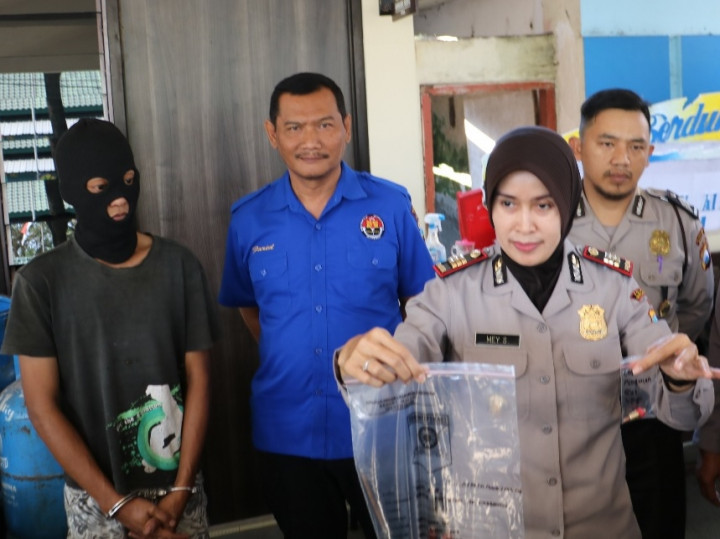 Penjual Elpiji Oplosan di Malang Ditangkap