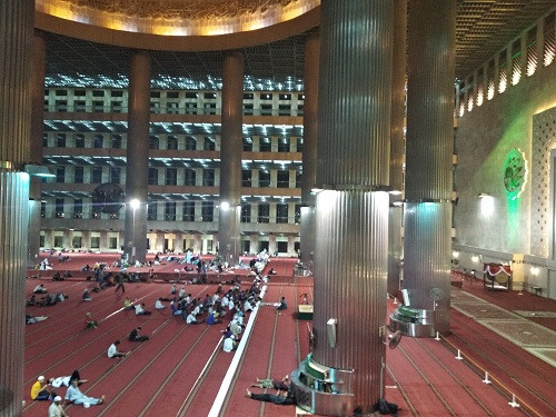 Takbiran di Masjid Istiqlal Dibatasi Hingga Tengah Malam