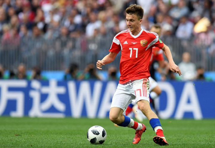 Rapor Pemain Rusia vs Arab Saudi, Golovin Nyaris Sempurna