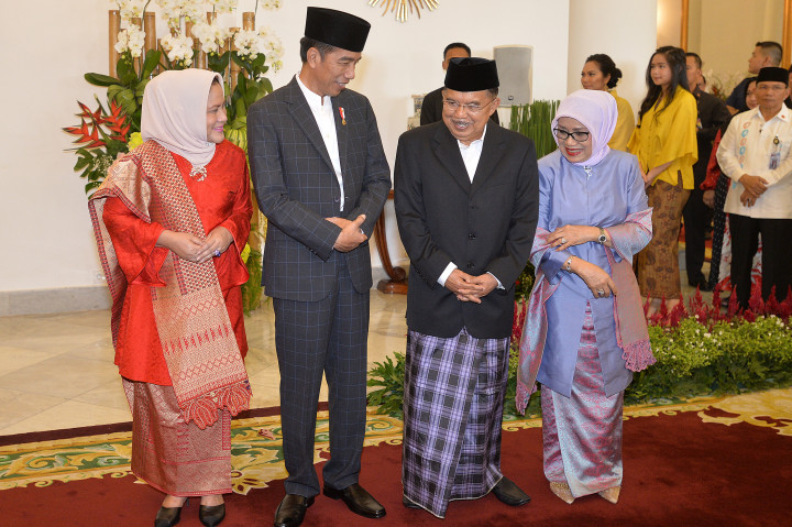 Semarak <i>open house</i> Jokowi