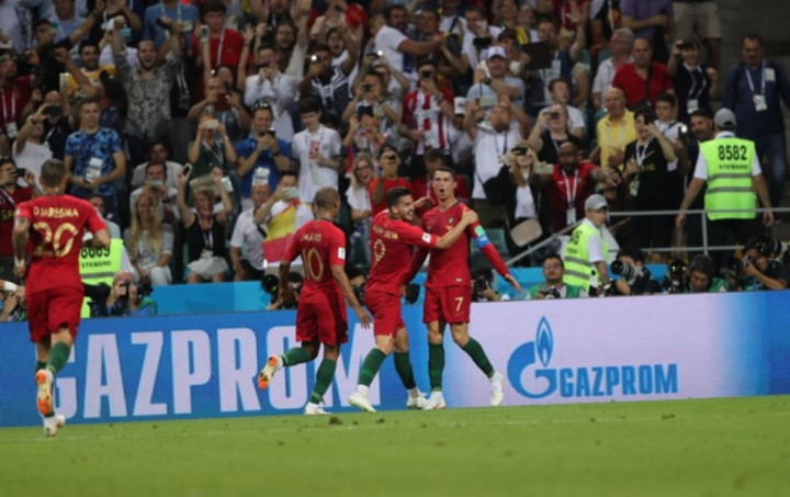 Ronaldo Gemilang, Portugal Tahan Imbang Spanyol