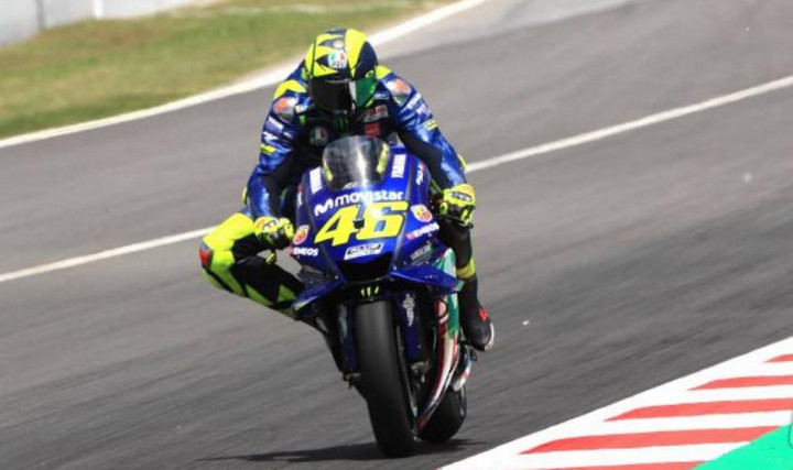 Resep Valentino Rossi Tampil Oke di Latihan Bebas