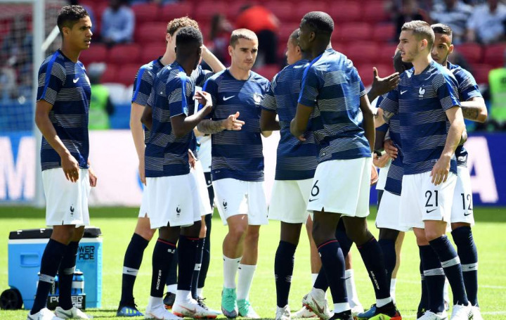 Susunan Pemain Prancis vs Australia