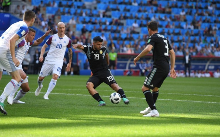 Saling Berbalas Gol, Argentina Kontra Islandia Masih Sama Kuat