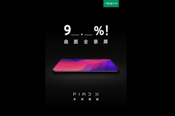 Oppo Find X Punya Rasio Layar ke Bodi Tertinggi?