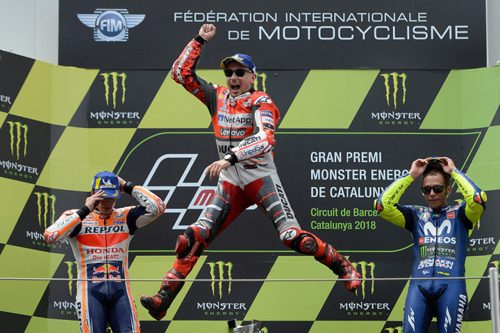 Jorge Lorenzo Juara MotoGP Catalunya
