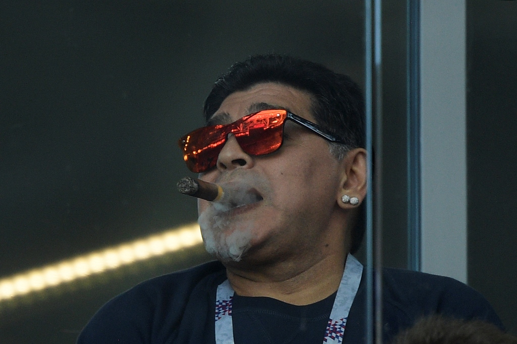 Diego Maradona (Foto: AFP/ Juan Mabromata)