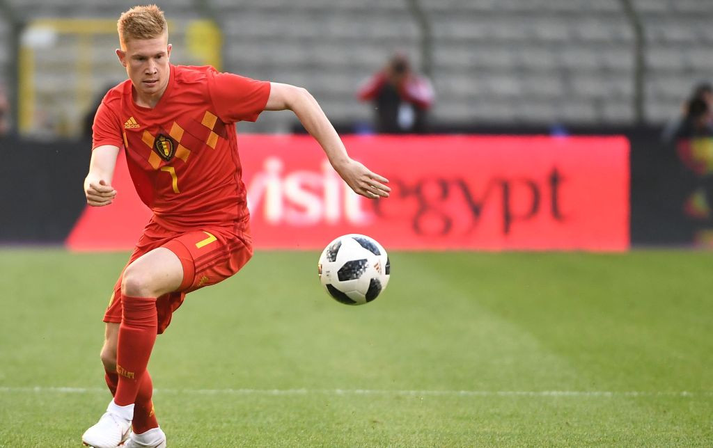 Kevin De Bruyne tampil sebagai starter saat Belgia menghadapi Panama (Foto: AFP/Emmanuel Dunand)