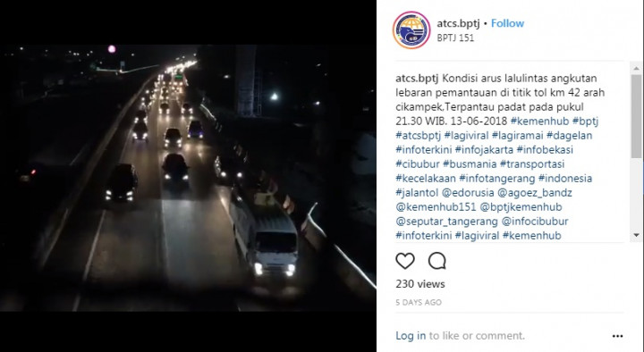 Masyarakat Diminta Pantau Instagram BPTJ untuk Informasi Arus Balik