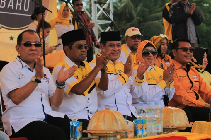 Kampanye Akbar NH-Aziz Hadirkan Menteri dan Tokoh Nasional