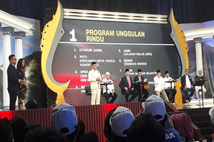 Jumlah Pendukung Paslon saat Debat Terakhir Dikurangi