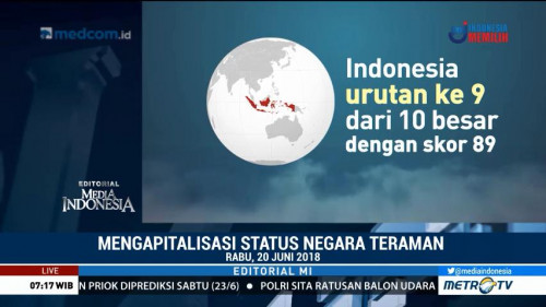 Mengapitalisasi Status Negara Teraman