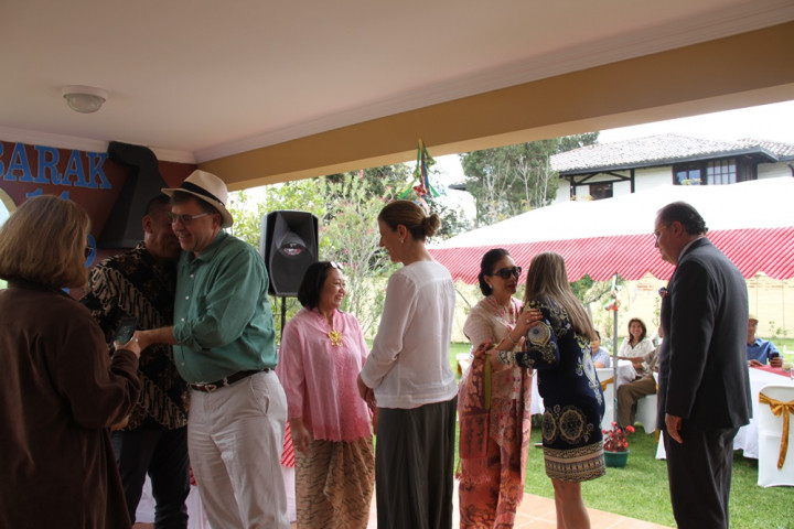 Meriahnya Idulfitri di KBRI Quito