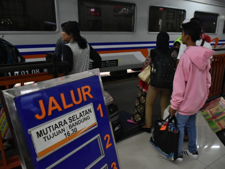 5.400 Penumpang Berangkat dari Stasiun Malang
