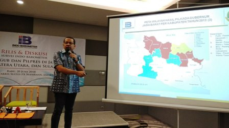 Survei Indo Barometer: Ridwan-UU Unggul