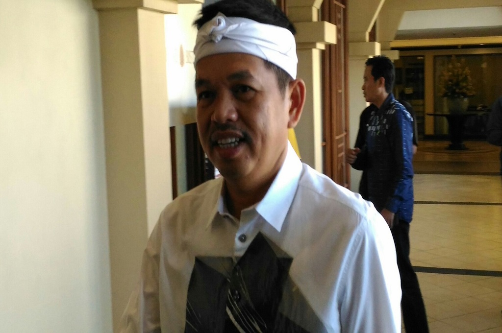 Calon wagub Jabar Dedi Mulyadi di Bandung, Rabu 20 Juni 2018, Medcom.id - Roni Kurniawan