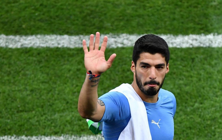 Bawa Kemenangan untuk Uruguay, Suarez Umumkan Kehamilan Istri